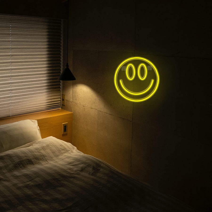 naeratuse tuli LED-kiri logo reklaam naeratus
